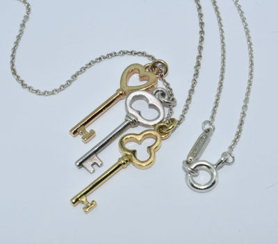 Tiffany & Co Key Necklace