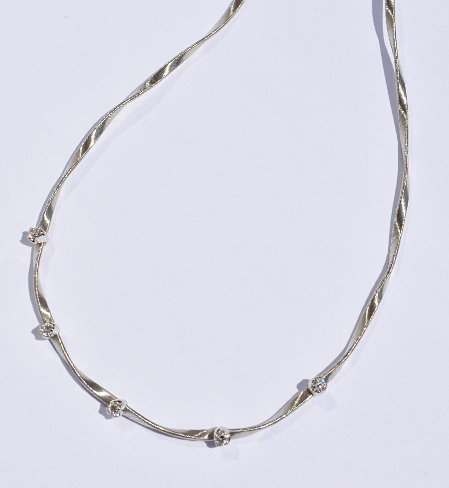 Marco Bicego Marrakesh Diamond Necklace 18k