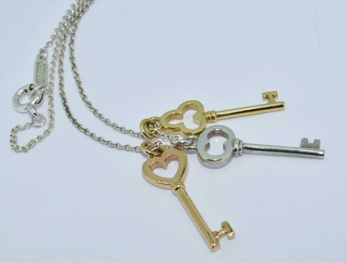 Tiffany & Co Key Necklace