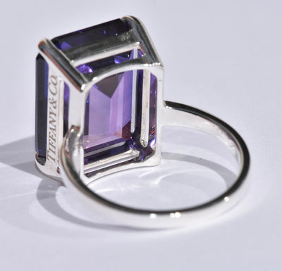 Tiffany & Co Sparklers Amethyst Ring 925