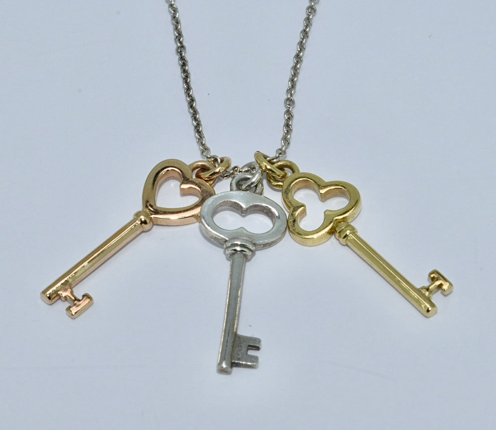 Tiffany & Co Key Necklace