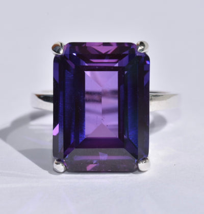 Tiffany & Co Sparklers Amethyst Ring 925