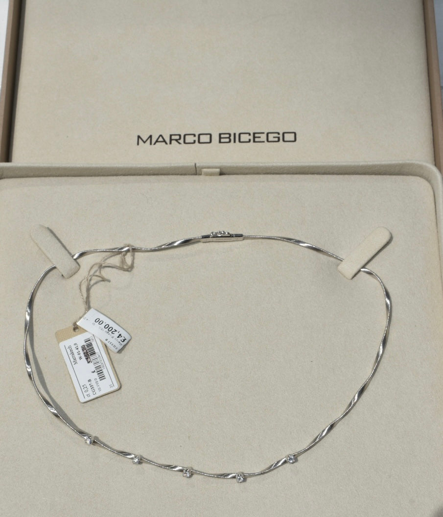 Marco Bicego Marrakesh Diamond Necklace 18k